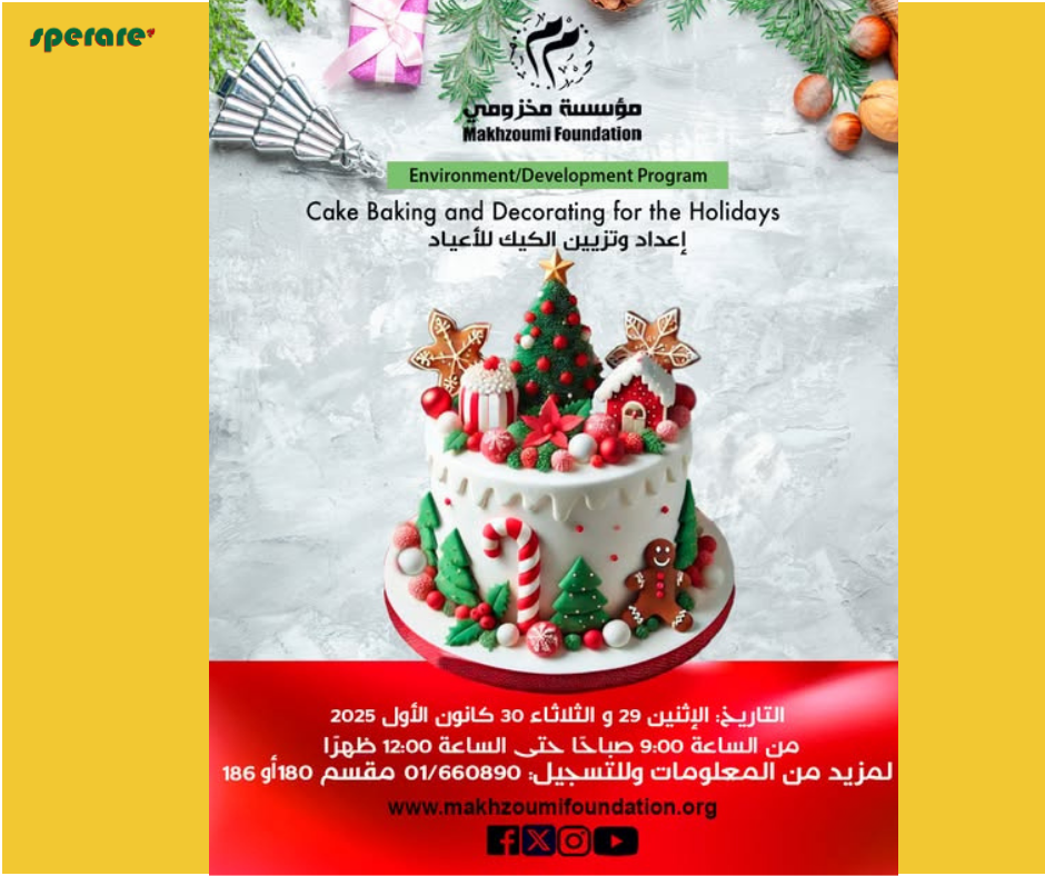 كيك الأعياد من صنع أيديكم